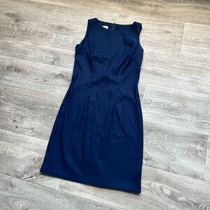 Kim rogers size 6 dress navy blue